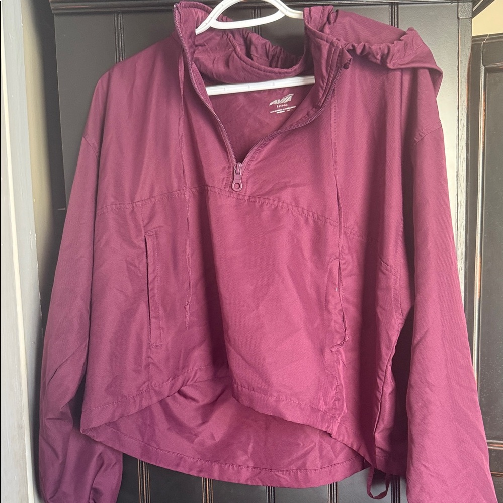 Avia Women's Burgundy Pullover Jacket